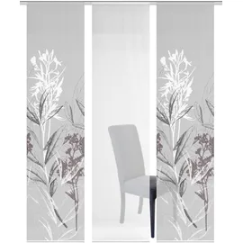 VISION S »3ER SET SEMORA«, (3 St.), HxB: 260x60, Schiebevorhang 3er Set Digitaldruck