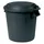 Eda 50-liter-schwarzmülleimer Eda 79557 NO - Schwarz