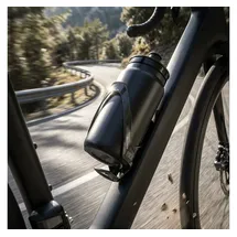 Elite Rocko Flaschenhalter Carbon schwarz, seitliche Entnahme, Einheitsgröße