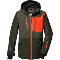 KILLTEC Jungen Skijacke/Funktionsjacke mit Kapuze und Schneefang KSW 397