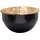 FineBuy Runder Couchtisch Schwarz Holz 60 x 34 cm