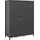 Home Affaire Madron 149,8 x 199 x 58,4 cm schwarz matt