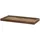 Chic Antique Grimaud Tablett aus Naturholz, H4/L55/B25 cm, natur