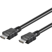 Wentronic Goobay Series 1.4 High-Speed-HDMITM Kabel mit Ethernet, 3 m, Schwarz