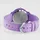 JACQUES FAREL ORSO 3110 0 mm Textilarmband Lila