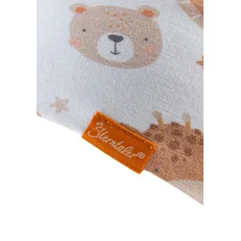 Sterntaler Beanie Tiergesicht in lichtgrau | Gr.: 49 cm