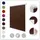 Lichtblick Thermo-Rollo Klemmfix 55 x 150 cm braun