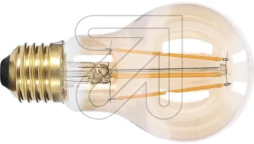 Sigor LED-Filament-Lampe Kolben goldfarbig E27 6132401 720lm