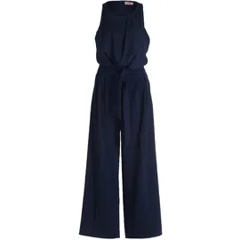 Vera Mont 7/8-Overall Damen mit Bindegürtel (1-tlg) blau S (34)