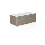 SonnenPartner Natur24 Lounge-Tisch Residence Polyrattan Stone-Grey