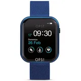 OPS!SMART OPSSW-20 BT 38 mm Kunststoffgehäuse Blau Sportarmband Blau One Size