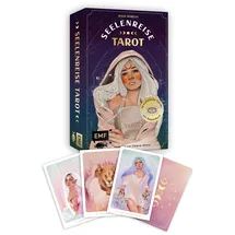 Edition Michael Fischer Tarot-Kartenset: Seelenreise Tarot: 78 kunstvoll illustrierte Karten mit Goldrand und Begleitbuch