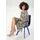Aniston CASUAL Blusenkleid Paisley Blau/Beige 42