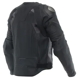 Dainese Avro 5 Lederjacke Schwarz/Grau 54