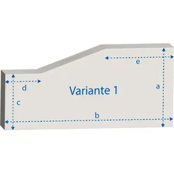 Matratzen nach Maß mit einer Schräge