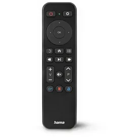 Hama Fernbedienung f. TV + Button Netflix Prime Video Disney+ programmierbar