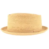 Fiebig Pork Pie Strohhut beige 61
