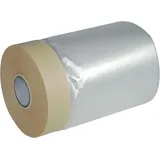 ede - gerlinger Malerabdeckfolie mit Klebeband 300mm 33m