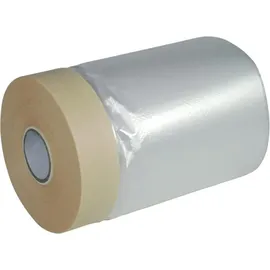 ede - gerlinger Malerabdeckfolie mit Klebeband 300mm 33m