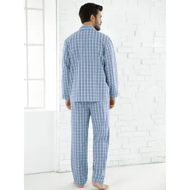 Kings Club Schlafanzug KINGS CLUB Blau 44/46