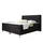 Inter Boxspringbett Boston 180 x 200 cm H3 Schwarz