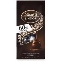 Lindt Pralinen Lindor Dunkel 60%, 136g, 10 Kugeln