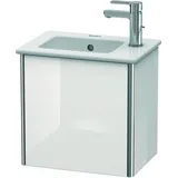 Duravit Waschtischunterschrank XSquare 41x28,9x40cm, wandhängend, T. re, we hochglanz