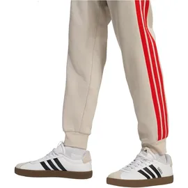 adidas Essentials 3-Streifen Fleece TC Pant KD4835 - wonder alumina/pure ruby 4XL