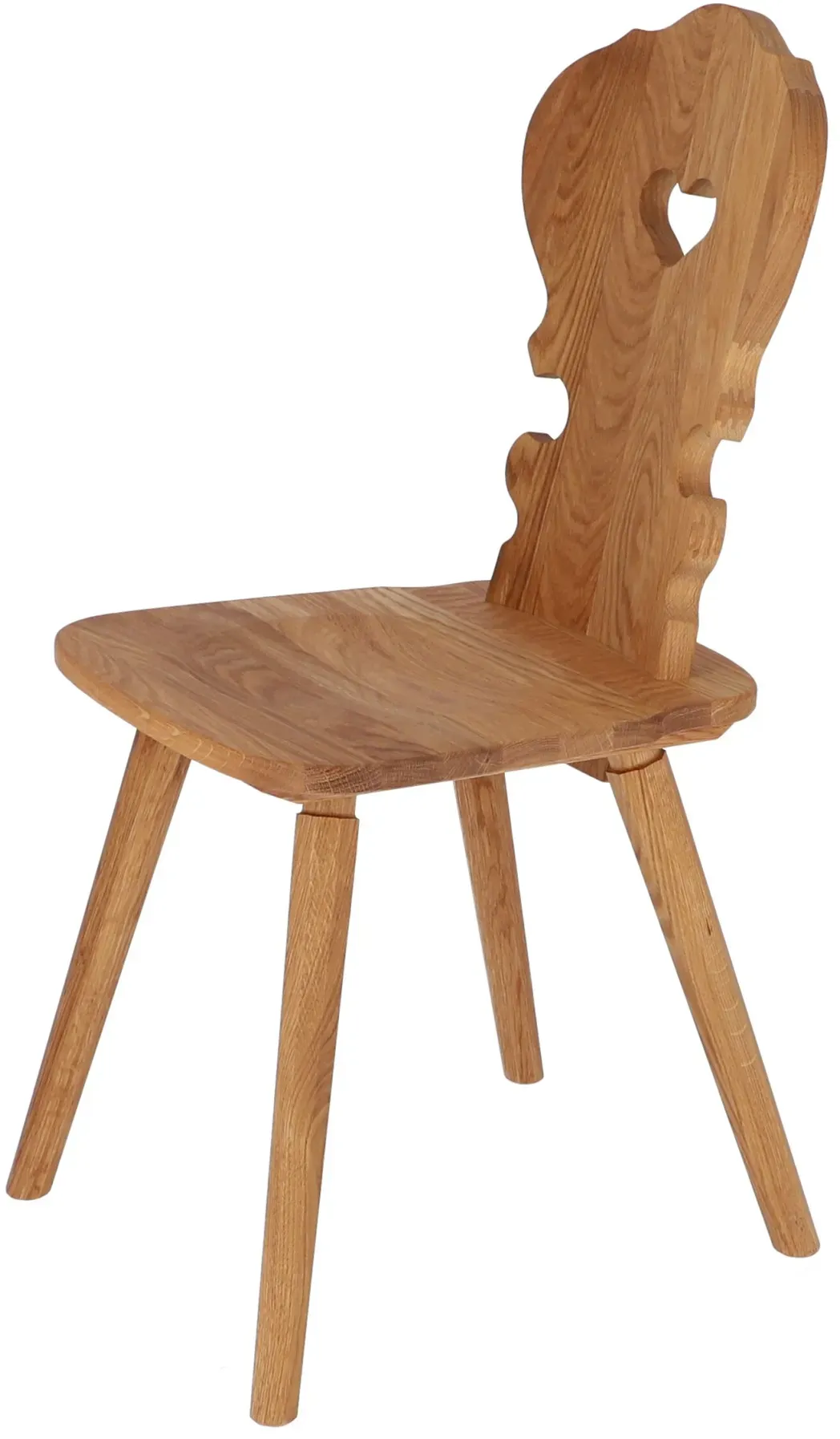 Stuhl Vienna aus Eichenholz, klassisch, natur, zeitloses Design für Dein Zuhause