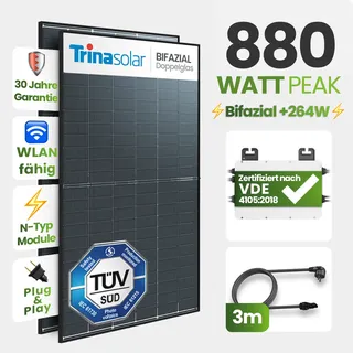 Tepto 800W Balkonkraftwerk Basic