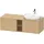 Duravit D-Neo Konsolenwaschtischunterbau wandhängend Natur Eiche Matt 1400x550x459 mm - DE4950R34300 DE4950R34300000