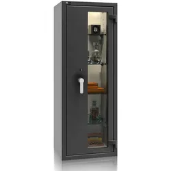 Pattis 3 - Panzerglastresor Klasse N/0 mit Waffenhalter - (150 x 55 x 45cm)