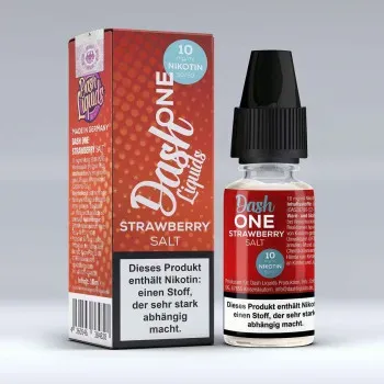 One Strawberry 10ml NicSalt Liquid by Dash Liquids 10ml / 10mg