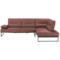 himolla Ecksofa  9360 , rot , Maße (cm): B: 274 H: 93 T: 307.0