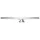 Briloner LED Spiegelleuchte 10 W 1000 lm Warmweiß Silber 50 cm