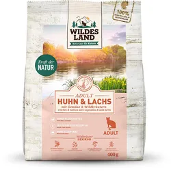 WILDES LAND Katze Huhn und Lachs Huhn und Lachs 400g