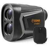 CIGMAN Laser Golf Entfernungsmesser, 800 Yards Golf Rangefinder mit Slope-USB Wiederaufladbar, Fünf Messmodi, Verfügbar für Wettbewerbe, Mitgelieferte Magnetische Montageband