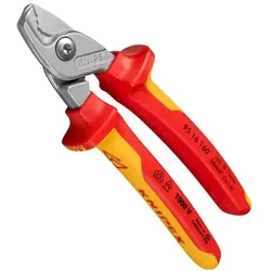 KNIPEX Kabelschere mit Stufen- schnitt isoliert