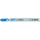 Bosch Professional BIM Stichsägeblatt T 121 BF Speed for Metal T121BF, 25er-Pack (2608636703)