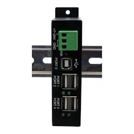 Exsys EX-1163HMS USB 2.0 Hub Metall 4-Port