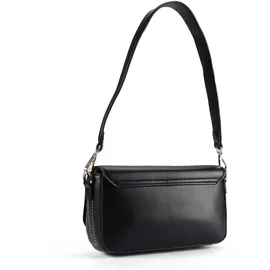 Valentino Aury Re Schultertasche Polyurethan Schwarz