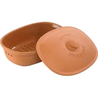 Römertopf Brot-Frische-Topf, Brotaufbewahrung, Braun