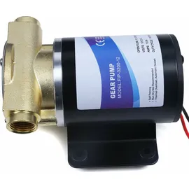 Easybuy 12V 30L/min Deckwaschpumpe Hochdruck selbstansaugende Bilgenpumpe Wasserpumpe elektrische Motorkühlpumpe