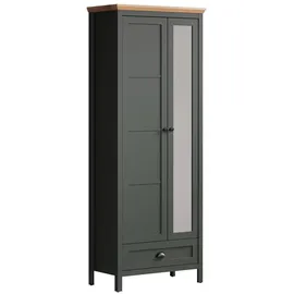 trendteam Stanton Garderobenschrank 77x39x198 cm grün