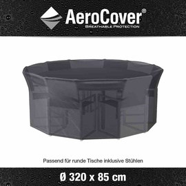 AeroCover Abdeckung für Terrassenmöbel Grau
