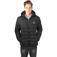 URBAN CLASSICS Basic Bubble Jacket in schwarz