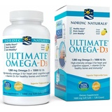 Nordic Naturals Ultimate Omega-D3, 120 Softgels, Lemon