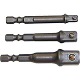 SWSTAHL Vierkantadapter-Bitsatz 95 mm/150 mm/15 mm (S8204)