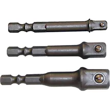 SWSTAHL Vierkantadapter-Bitsatz 95 mm/150 mm/15 mm (S8204)