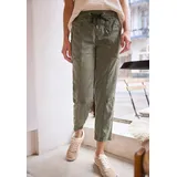 street one studio Cargohose Loose Fit Grün 38
